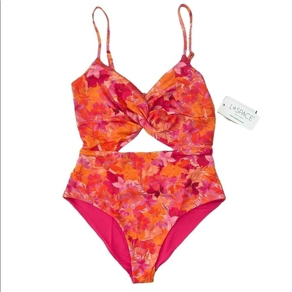 Nwt L*SPACE kyslee one piece swimsuit - Picture 1 of 11
